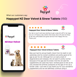 NZ Deer Velvet & Sinew Tablets for Cats & Dogs - Pet Health Supplement