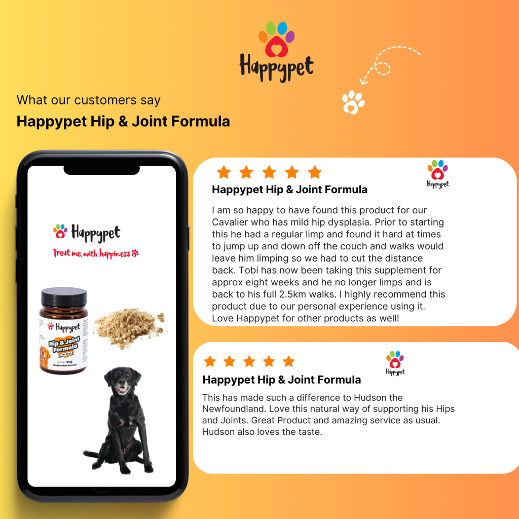 Happypet Hip & Joint Formula 30g - Dog Health Supplement