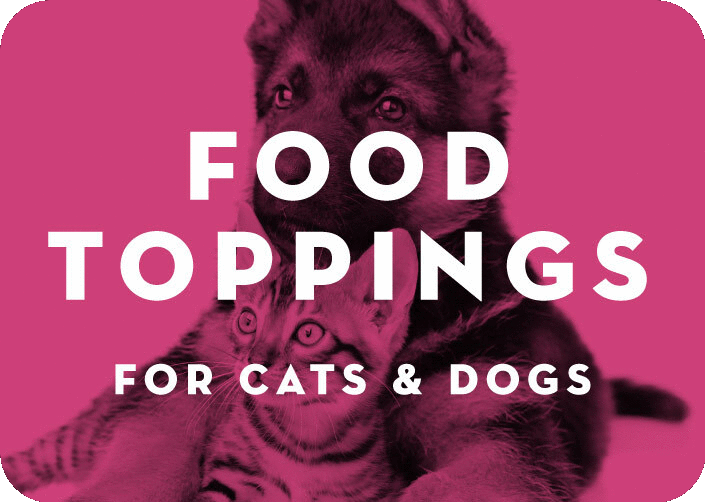 Happypet natural New Zealand venison food toppers for cats and dogs.