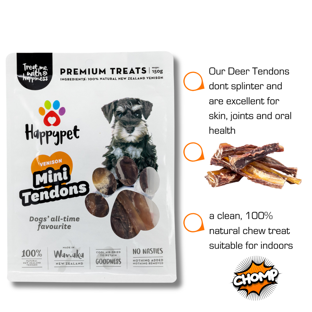 Mini Meaty Tendons 442g - Venison Dog Treats