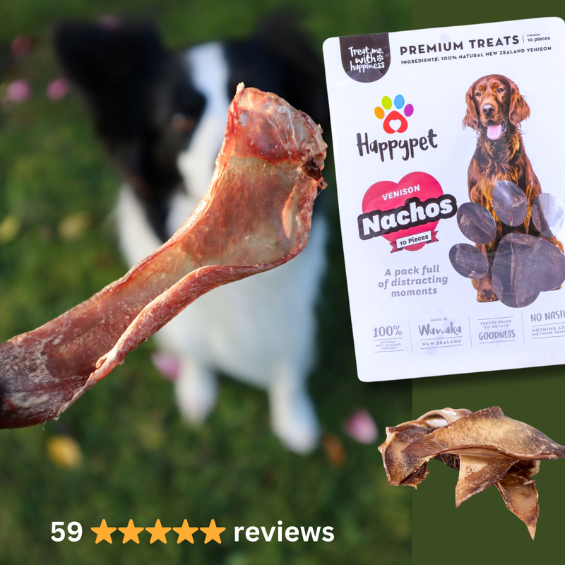 Venison Nachos 20pc - Natural Venison Dog Chews