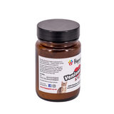 Happypet Venison Liver Powder supplement jar for adding flavour and nutrients to pet meals.