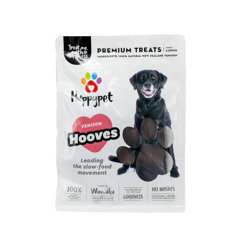 Venison Hooves 4 Pack - Venison Dog Chews