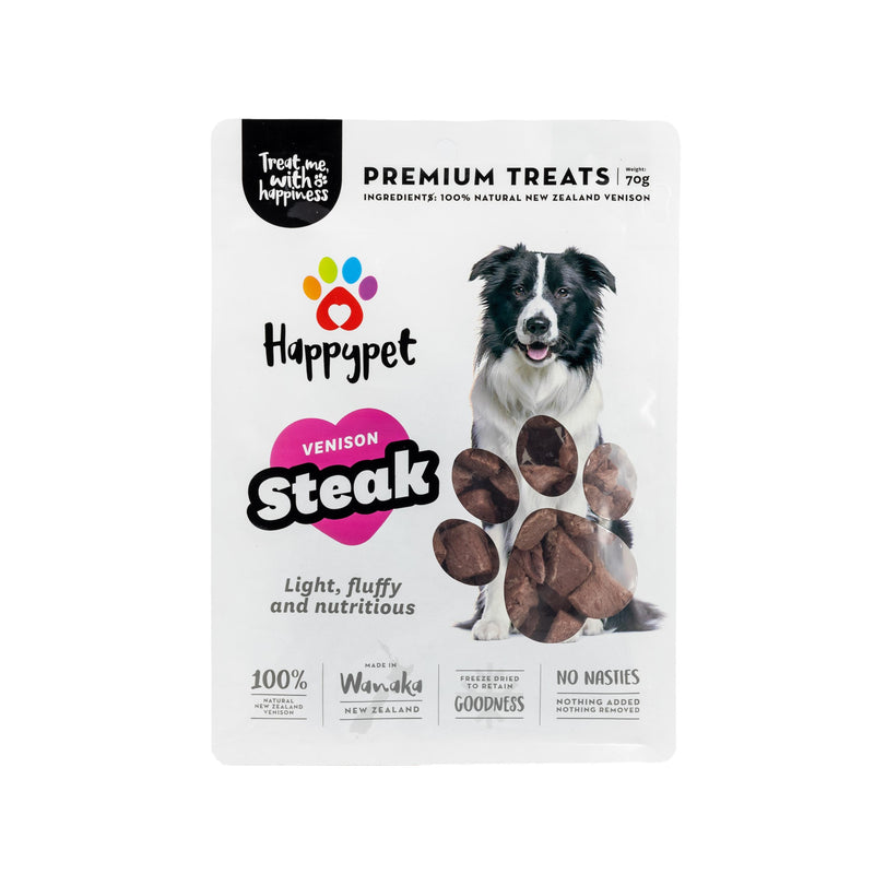 Venison Steak 70g - Cat and Dog Treats
