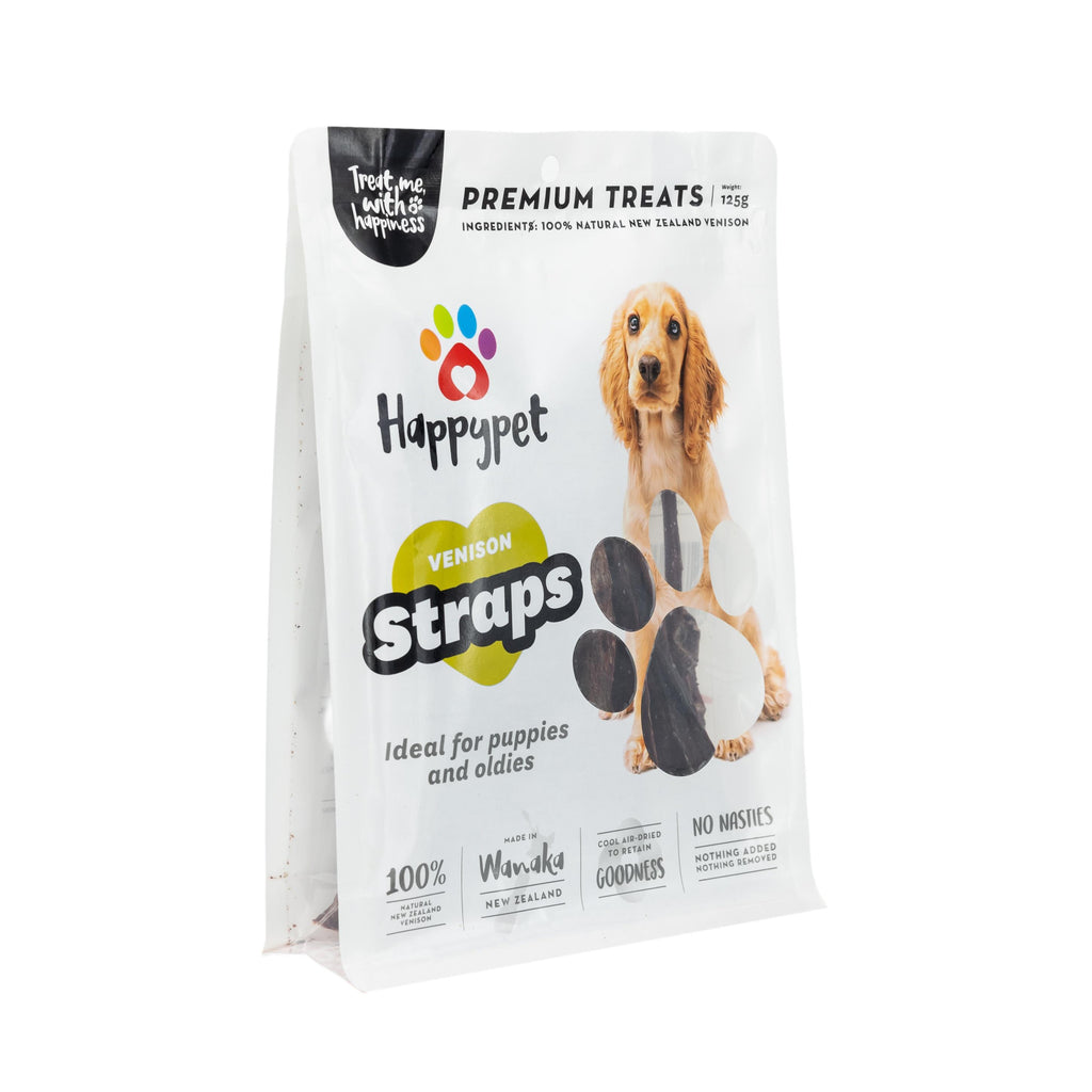 Venison Straps 125g - Meaty Dog Chew