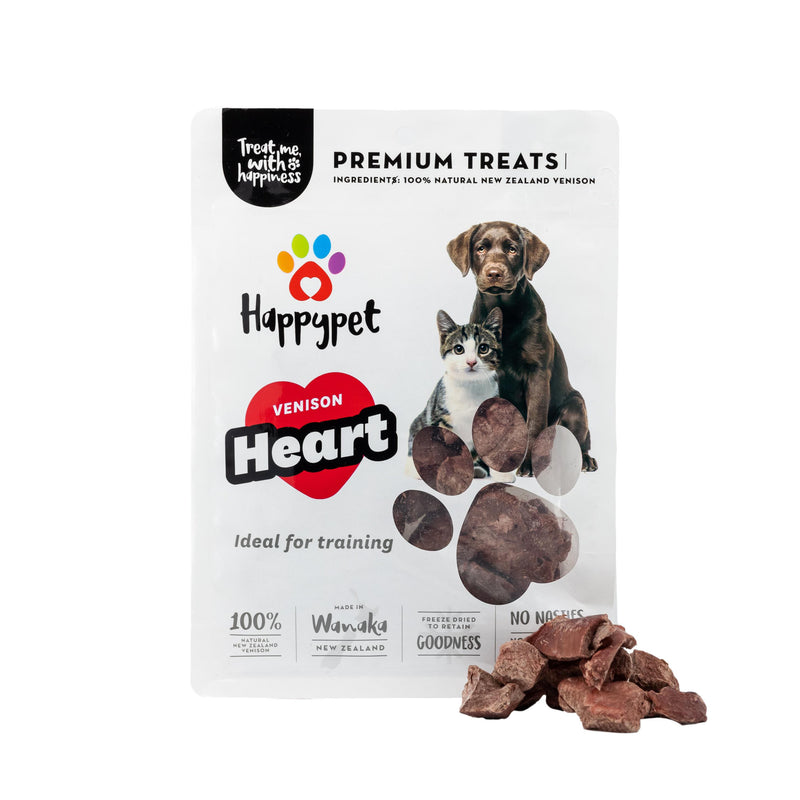 Venison Heart 250g - Cat and Dog Treat