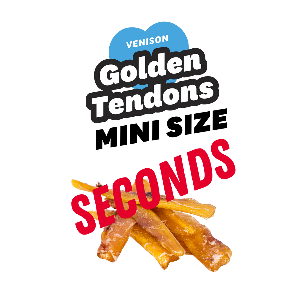 Golden Mini Tendons - Seconds. 1kg